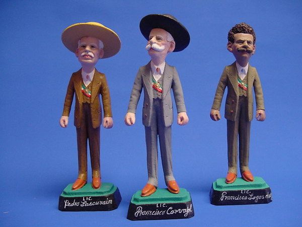 Margarito Nunez Tlaquepaque Pottery Mexican Presidents  