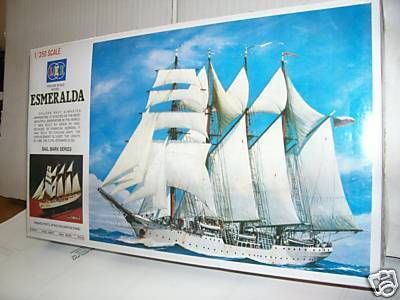 Lee Model Kit 1/350 ESMERALDA Chilean Barkentine MIB  