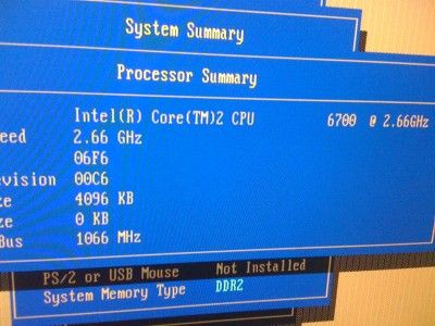 IBM M PRO 9229 72U C2D E6700 2.66G 4G FX3500 256M COMBO  