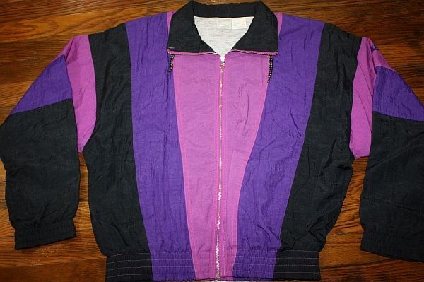 womens S * vtg 80s NIKE WINDRUNNER * nylon windbreaker RAYON  