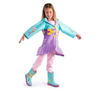 Kidorable Lotus Rain Gear Girls Pick Your Item & Size  