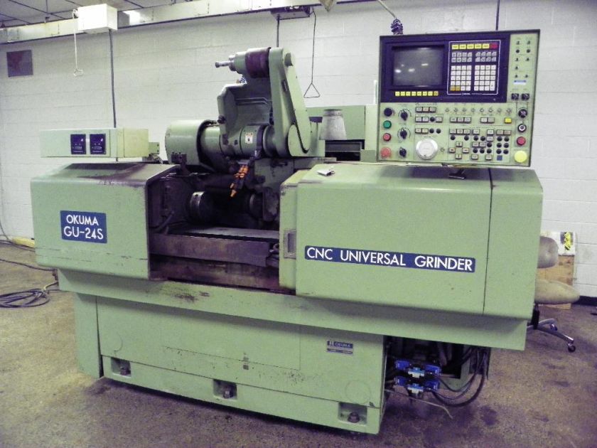 OKUMA Model GU 24S Universal CNC Cylindrical ID OD Grinder  