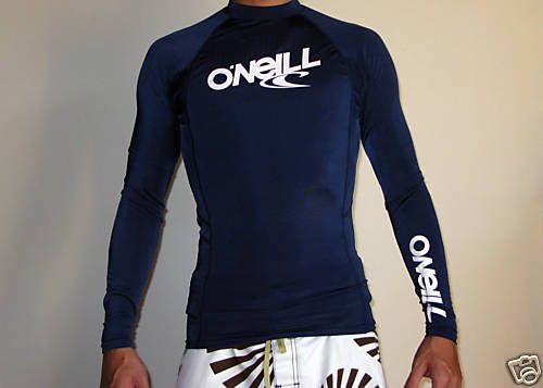 NEILL surfing swim Rash Rashie Rashguard L/S Navy  XL  