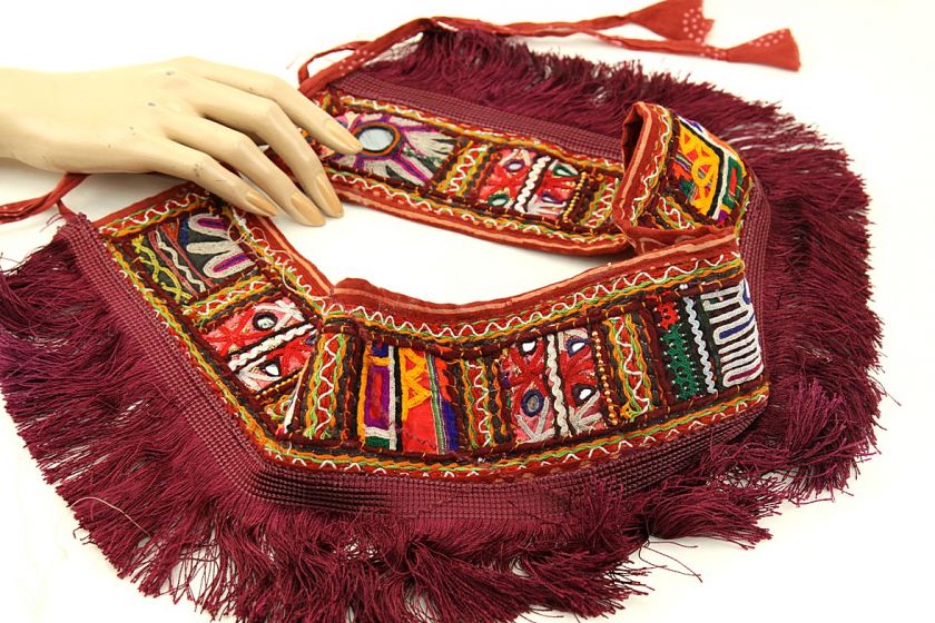 Rabari Kutch Bellydance Tribal BELT with Fringe 763x10  