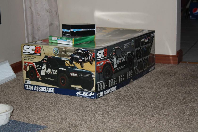 Team Associated SC8 Roller Brushless Converted Bullydog RC Truck 