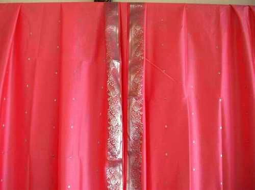 Pink Rod Pocket Sari Curtains Drapes Panels CUSTOM  