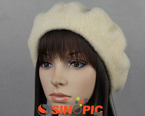 12Various Colors FASHION Lady Womens BERET WOOL FRENCH HAT FANCY 