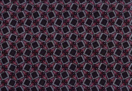 Geo Charcoal Black Rust Quilting Sewing Craft Fabric  