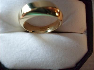 Tiffany & Co. 18K Y/G Wedding Band Ring Curved Design  