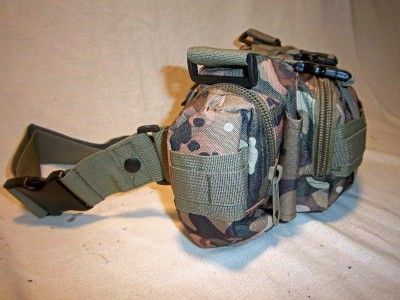   DEPLOYMENT BAG SHOULDER WAIST BUTT BAG FANNY PACK MAN PURSE NEW CAMO