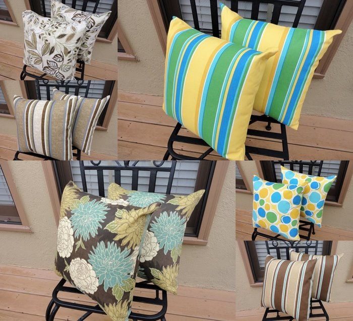 OUTDOOR Decorative Accent 15 THROW TOSS PILLOW  