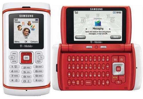 NEW UNLOCKED Samsung SGH T559 Comeback RED AT&T T MOBILE Cell Phone 