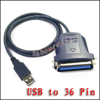 USB to 36 Pin Parallel Printer Cable Converter Adapter  