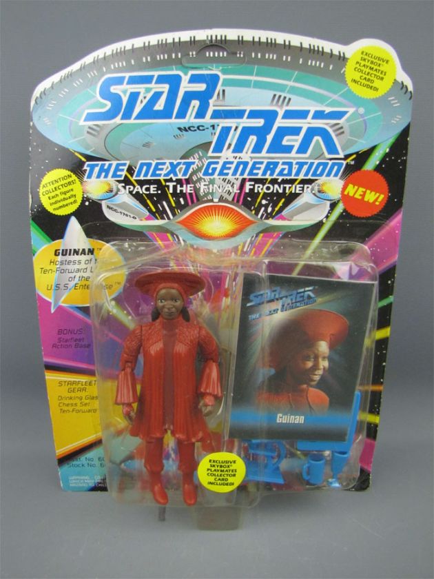 Star Trek Next Generations GUINAN Toy Figure Sealed  
