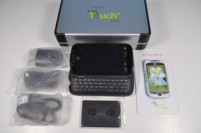 NEW HTC MyTouch 3G SLIDE BLACK UNLOCKED ANDROID GPS WIFI 5MP AT&T T 