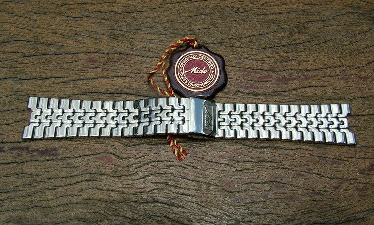 MIDO STAINLESS STEEL NEW WATCH STRAP  