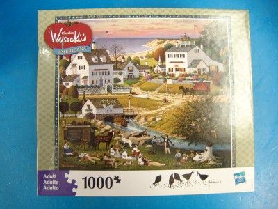   Lot Americana Scenery 300 piece Animals Houses Airplane Plane  