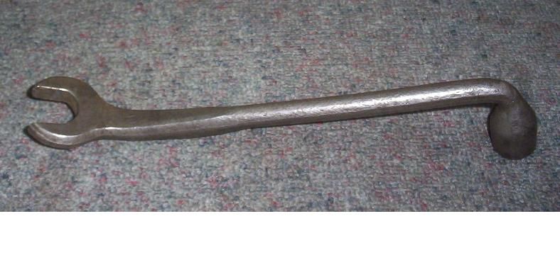 This is a very nice old Ford wrench embossed Ford T 5893. In great 