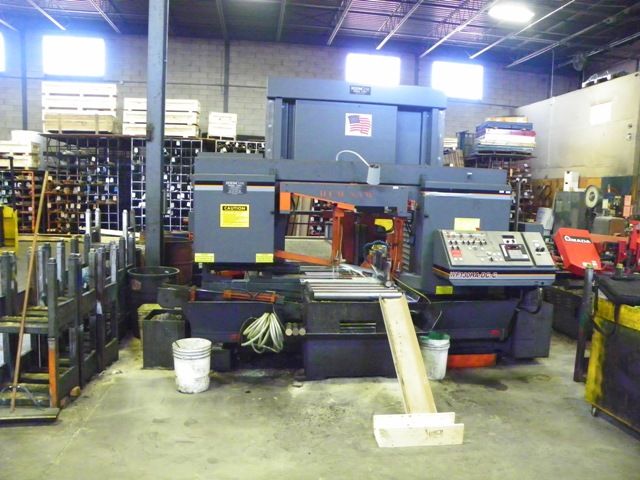   18 x 27 Twin Column Horizontal Band Saw W/ Auto Bar Feed 06  