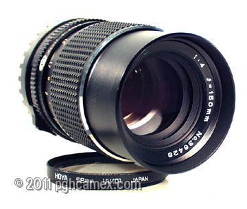 MAMIYA 645 150MM F4 LENS W/REAR CAP  