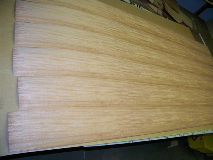 1602 Big Leaf Mahogany veneer 35 sqft Long Sheets   