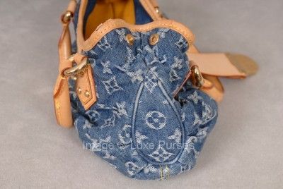 Louis Vuitton Denim Pleaty Handbag Tote   Sold Out of Stores  