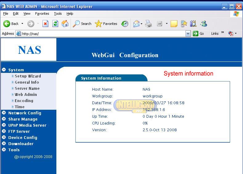 NETWORK STORAGE NAS USB PRINT SERVER BT DLNA DDNS SAMBA  