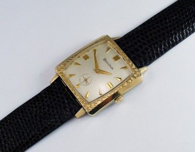 1964 BULOVA TV CASE NEAR MINT WATCH  