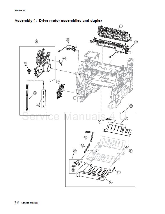 Lexmark T650 T652 T654 T656 Service Manual PDF  