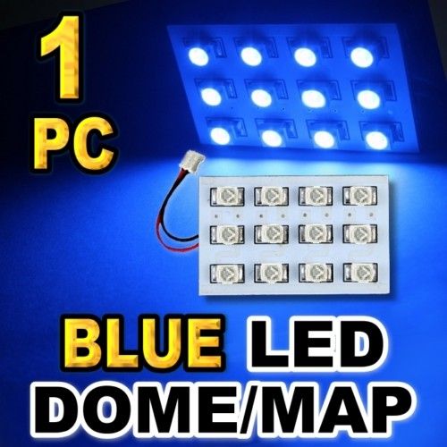 BLUE 12 SMD DOME MAP INTERIOR LED LIGHT  