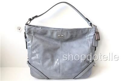 NEW COACH CHELSEA PATENT LEATHER KATARINA Handbag Bag 18959 BLUE MIST 