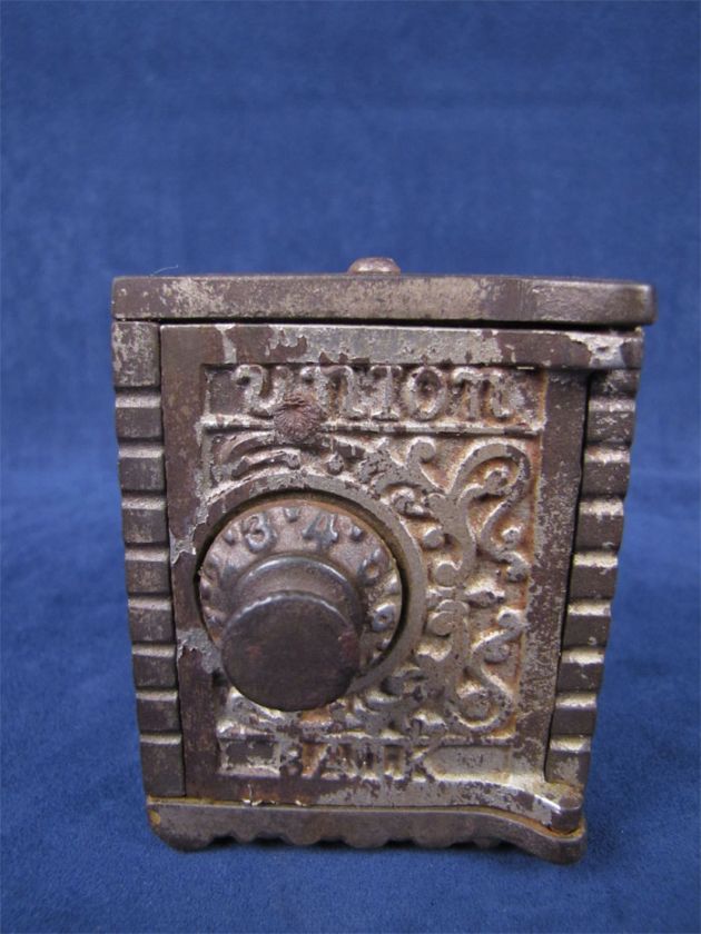 Vintage Kenton Brand Cast Iron Still Safe Bank  