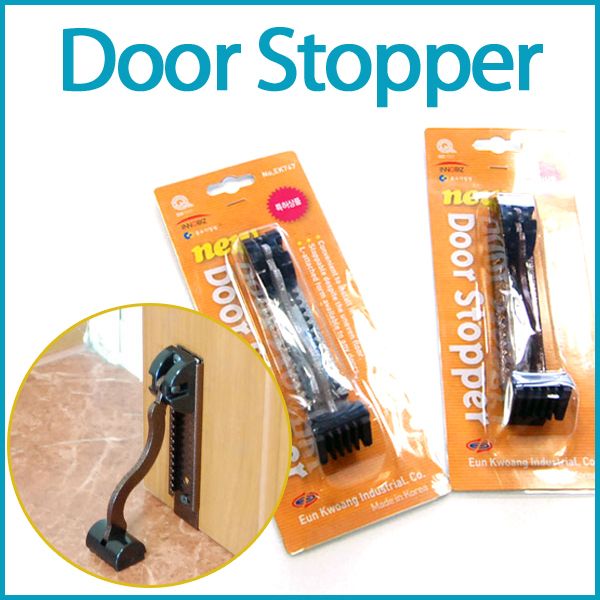 NEW Kickdown Door Stops, Doorstopper, Door Stop, Stopper Brown  