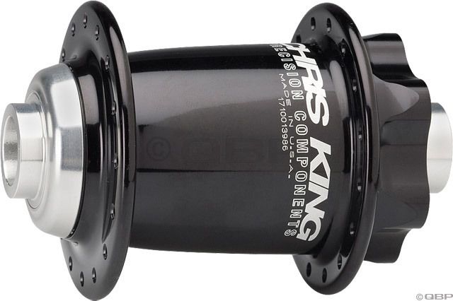 King ISO 15mm Front Disc Hub 32H Black  