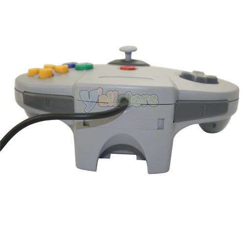 GRAY CONTROLLER GAME SYSTEM FOR NINTENDO 64 N64 NEW  