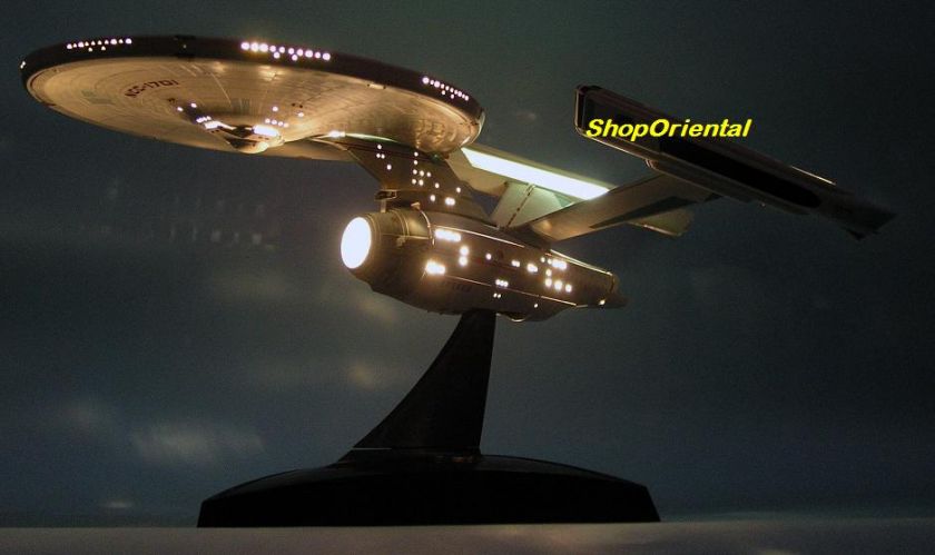   ENTERPRISE NCC 1701 + LIGHTS 1850 Model Bandai_Trek  