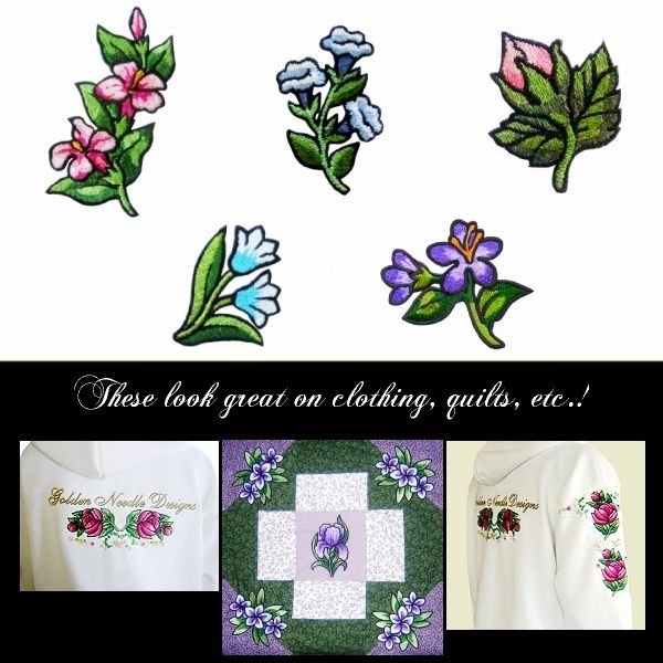 14 Fantastic Floral Embroidery Designs  
