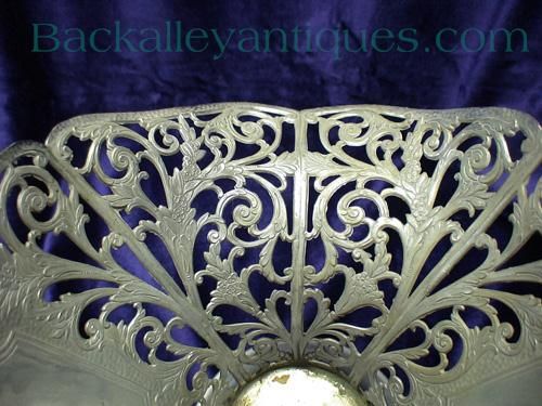 Antique Forbes Silver Company Silver Plated Brides/Flower Basket