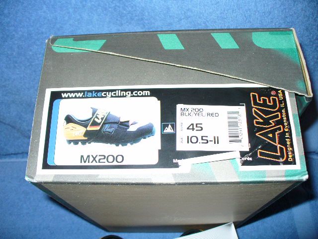 Lake MX200 Cycling Shoes Size US 10.5 11/EU 45  