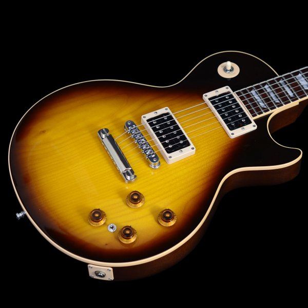   Shop Slash Signature Les Paul Pilot Run   Dark Tobacco Sunburst  