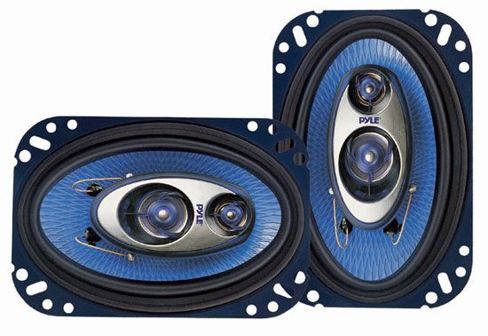 NEW 4 X 6 240 WATT THREE WAY SPEAKERS  FAST SHIP  