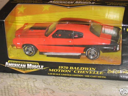 18 Ertl American Muscle 1970 Baldwin Motion Chevelle  