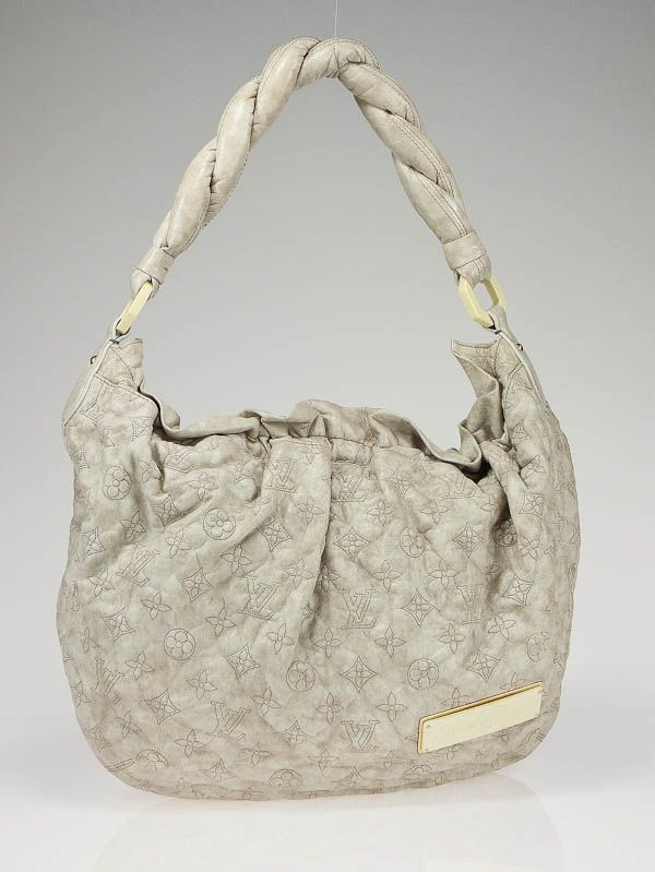   Vuitton Limited Edition Ecru Monogram Olympe Nimbus GM Bag  