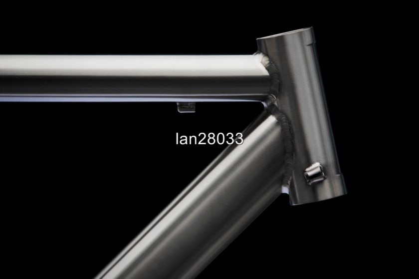   see what it will looks like when your titanium bike all build up