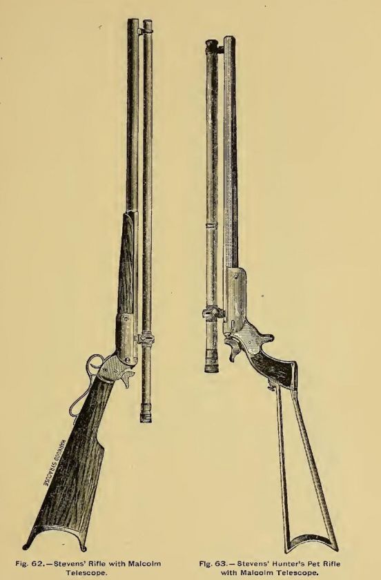   RIFLE WITH SCOPE HUNTERS PET MALCOLM TELESCOPE 13X19 PRINT  