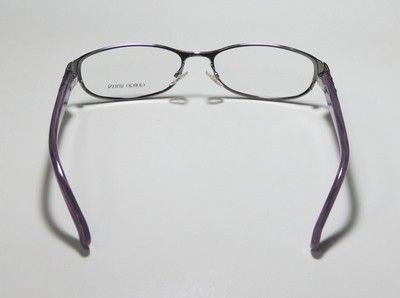  GIORGIO ARMANI 484 54 16 130 RUTHENIUM/VIOLET EYEGLASS/GLASSES/FRAME 