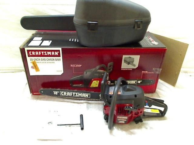 CRAFTSMAN 18IN GAS CHAINSAW 42 CC 35190 GASOLINE CHAIN SAW  