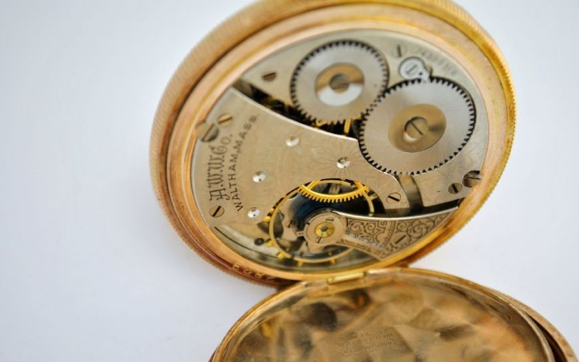   Waltham Gold Filled Pocketwatch Marked Wadsworth Working Condition