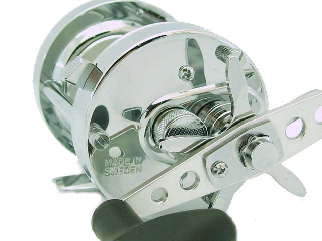 ABU AMBASSADEUR 6500CS ROCKET REEL ( CHROME)  