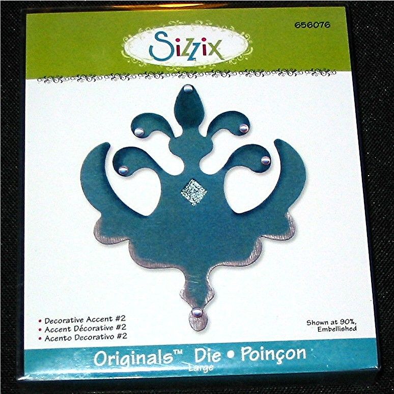 Sizzix Originals Die DECORATIVE ACCENT #2 Fleur de Lis  